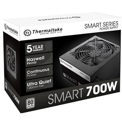 Fuente alimentación Thermaltake Smart White 700W 80 Plus