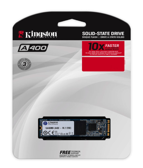 SSD M.2 2280 Kingston A400 480GB