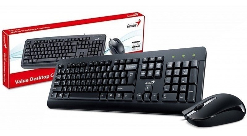 Kit teclado y mouse USB Genius KM-160
